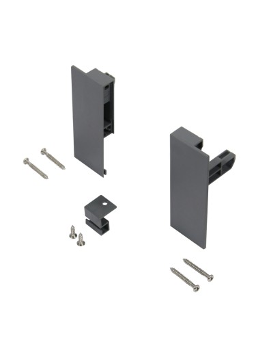 System SLIM Box - szuflada wewnętrzna - mocowanie frontu metalowego z podporą dna H=89