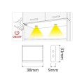 MOVE - włącznik zbliżeniowy do led - wymiary