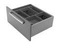 Szuflada frontowa Slim Box  H = 185 mm z wewnętrznym podziałem