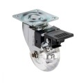 Kółko meblowe Supra 50 mm z hamulcem