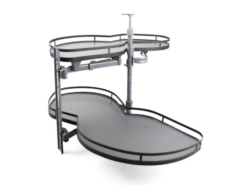 Półka narożna SUPLIMO - antracyt