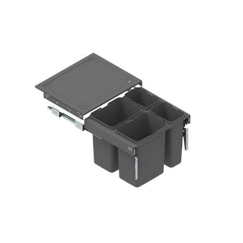 Szuflada SEGREGO z 4 pojemnikami