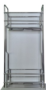 Płytki kosz cargo mini boczny do szafki 15 cm / 30 cm Hettich  