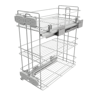 Kosz cargo mini do szafki 30 cm boczne 3-półkowe 