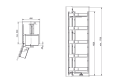 Cargo Maxi Space DUO PURO/CLASSIC 45 - rysunek techniczny